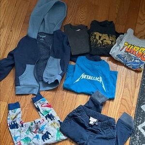 Cat & Jack Navy Jogger Pants